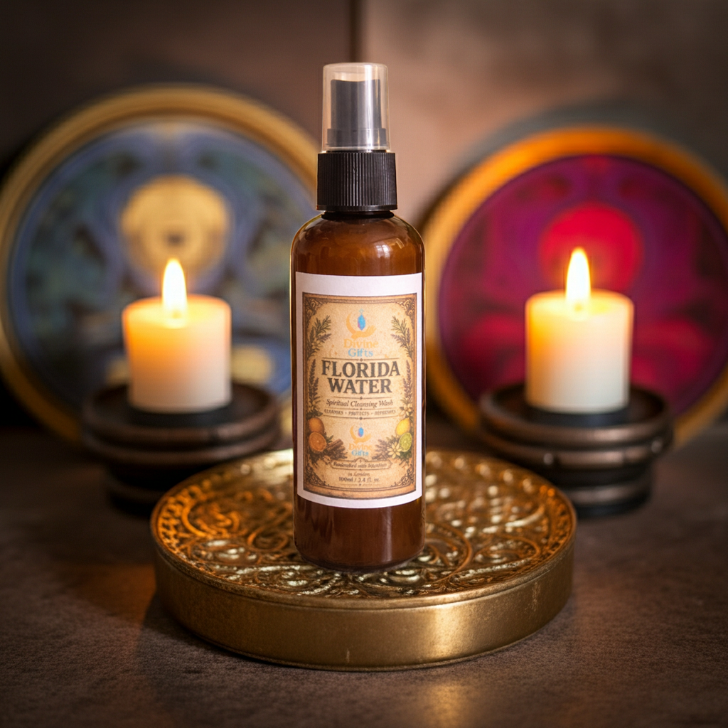 Florida Water Spray: Cleansing, Protection, Altar Rituals (100ml)
