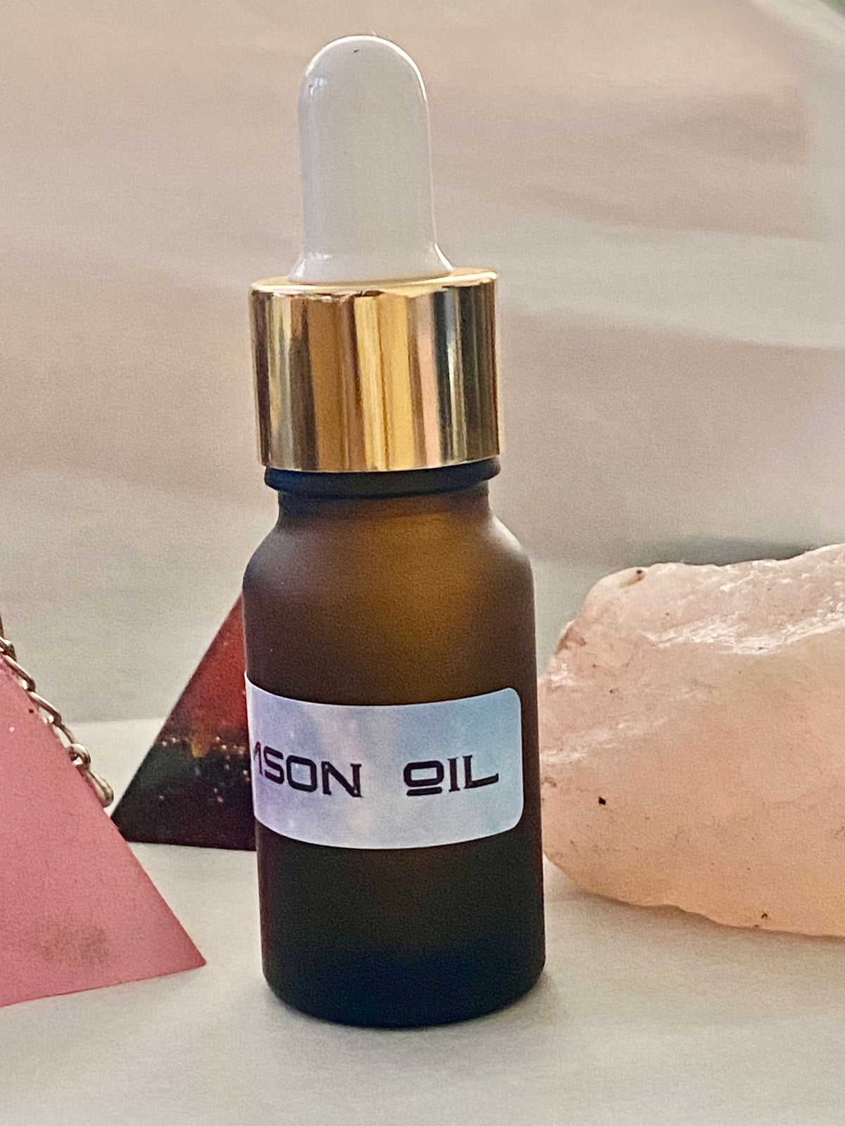 Samson Oil. For Strength, Courage and Protection . 10ml Dropper Bottle.