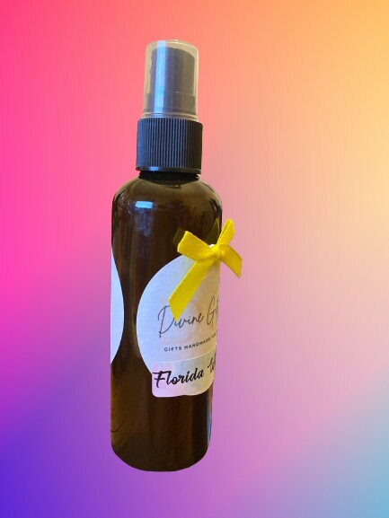 Divine Gifts Florida Water Spray Bottle, for cleansing, protection , Altar and ritual work, Mental clarity and for Love and Luck. 100ml