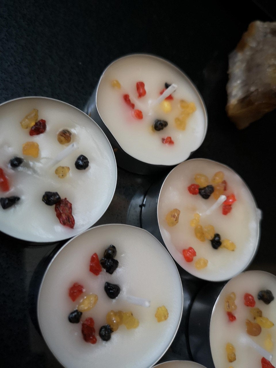 6 x Hoodoo Three Kings Candles Connect with Spirits, Ancestors, Higher Self Magickal Candles - Wiccan - With Herbs and Roots
