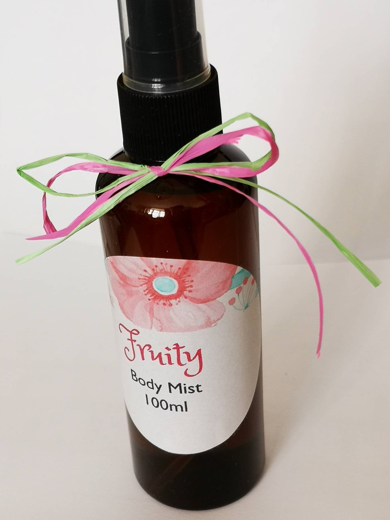 Fruity Body Mist 100ml - Many Scents to choose from - Cherry, Coconut, Strawberry, Watermelon, Lemon, Passion Fruit, plus Many More.