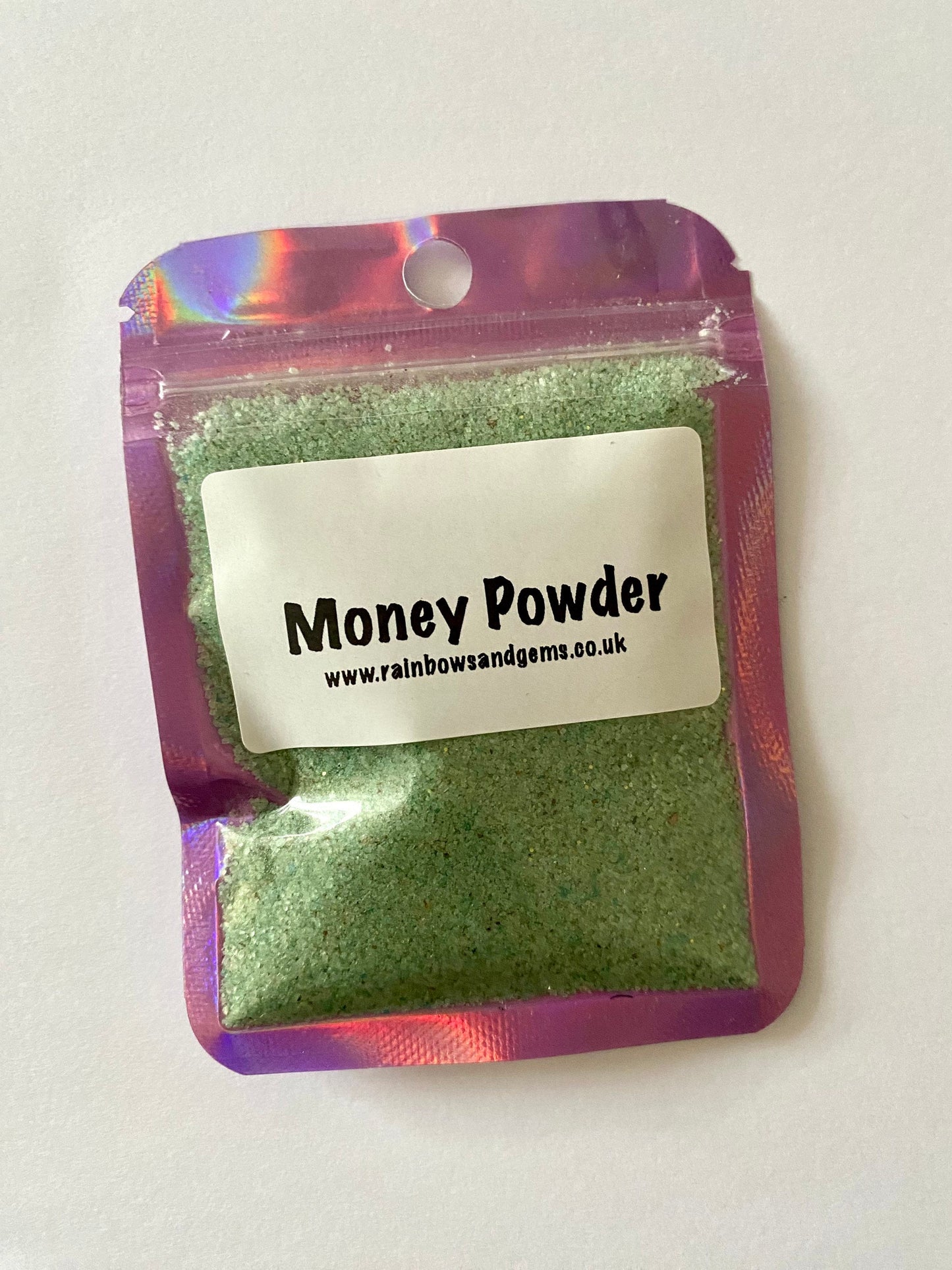 Hoodoo Money Powder 20g Sachet, Gain Money, Draw Money, Abundance, Finance, Handmade Blend.