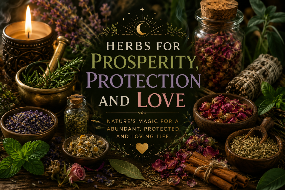 Herbs for Prosperity, Protection and Love: 25 Powerful Magical Herbs to Transform Your Spiritual Practice