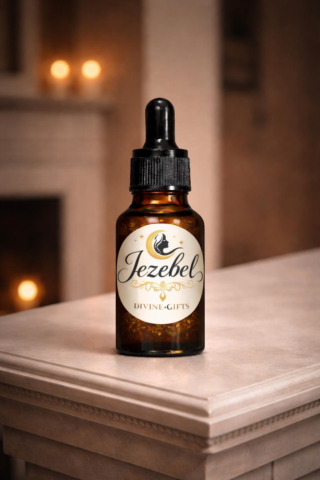 Jezebel Oil: Hoodoo Magickal Herbal Perfume - Attract Wealth, Rich Partners (10ml Bottle)