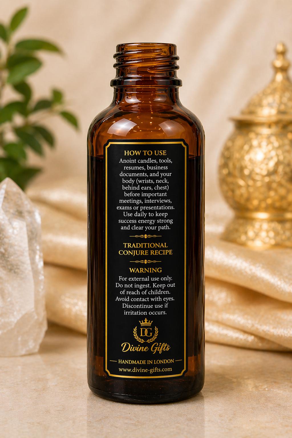 Crown of Success Oil, Hoodoo Success Oil, Career Luck Oil, Promotion Oil, Exam Success Oil, Business Success Ritual Oil