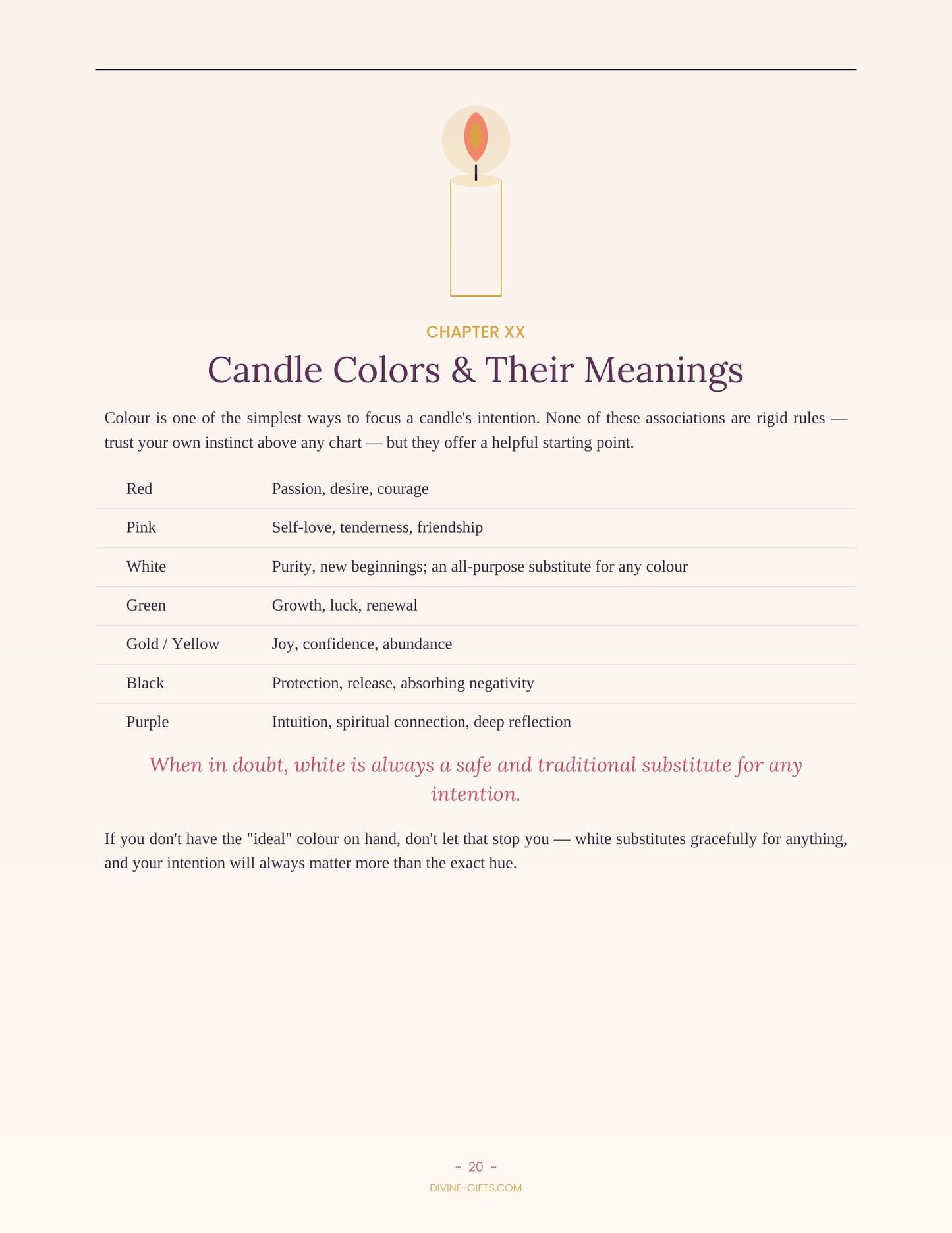 Manifest Love Ebook PDF | Attracting Love Workbook, Candle Spells & Crystal Guide | Self-Love + Manifestation Journal | Digital Download