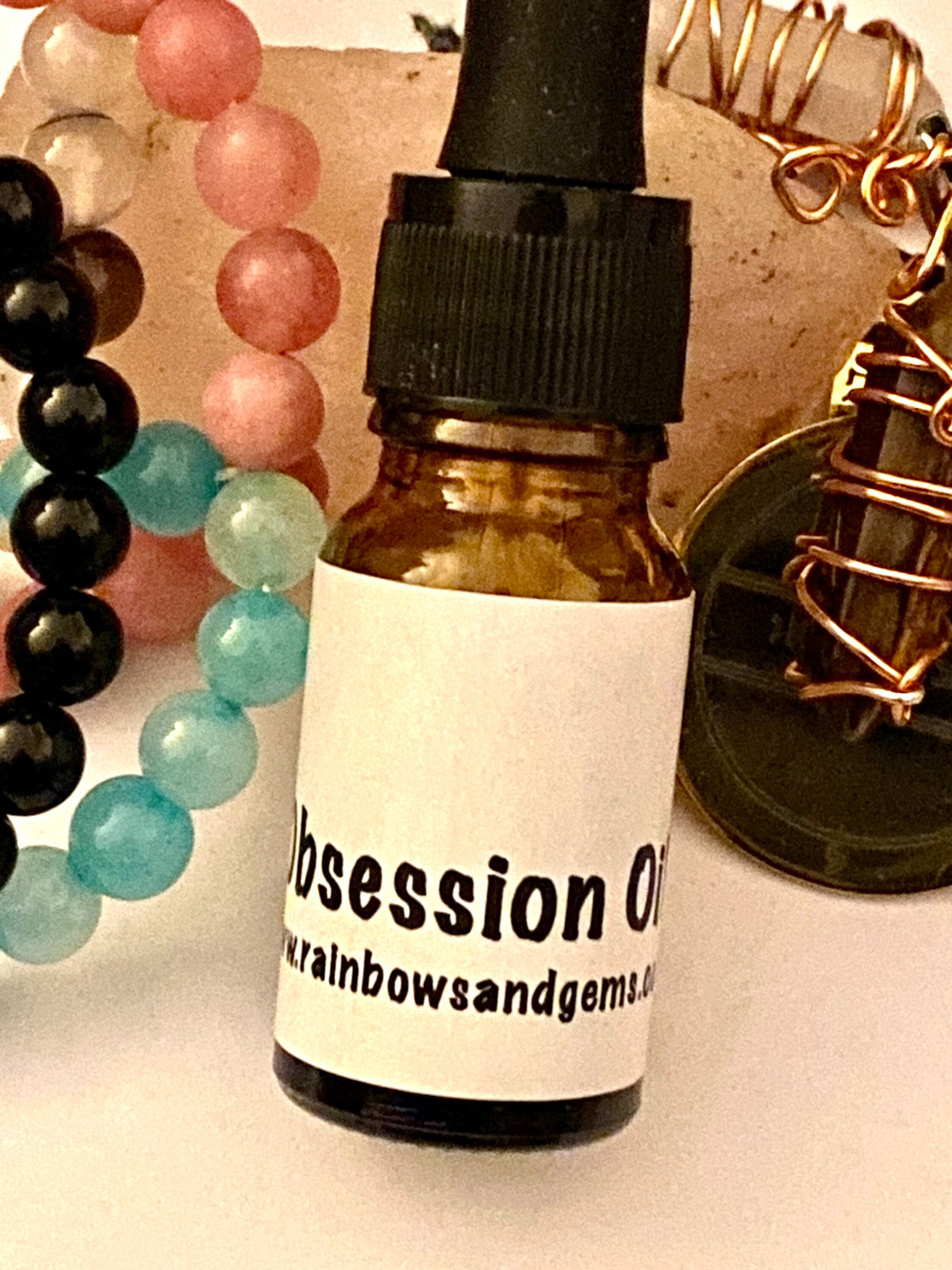 Obsession Hoodoo Oil: Herbal Magick Perfume with Herbs & Roots