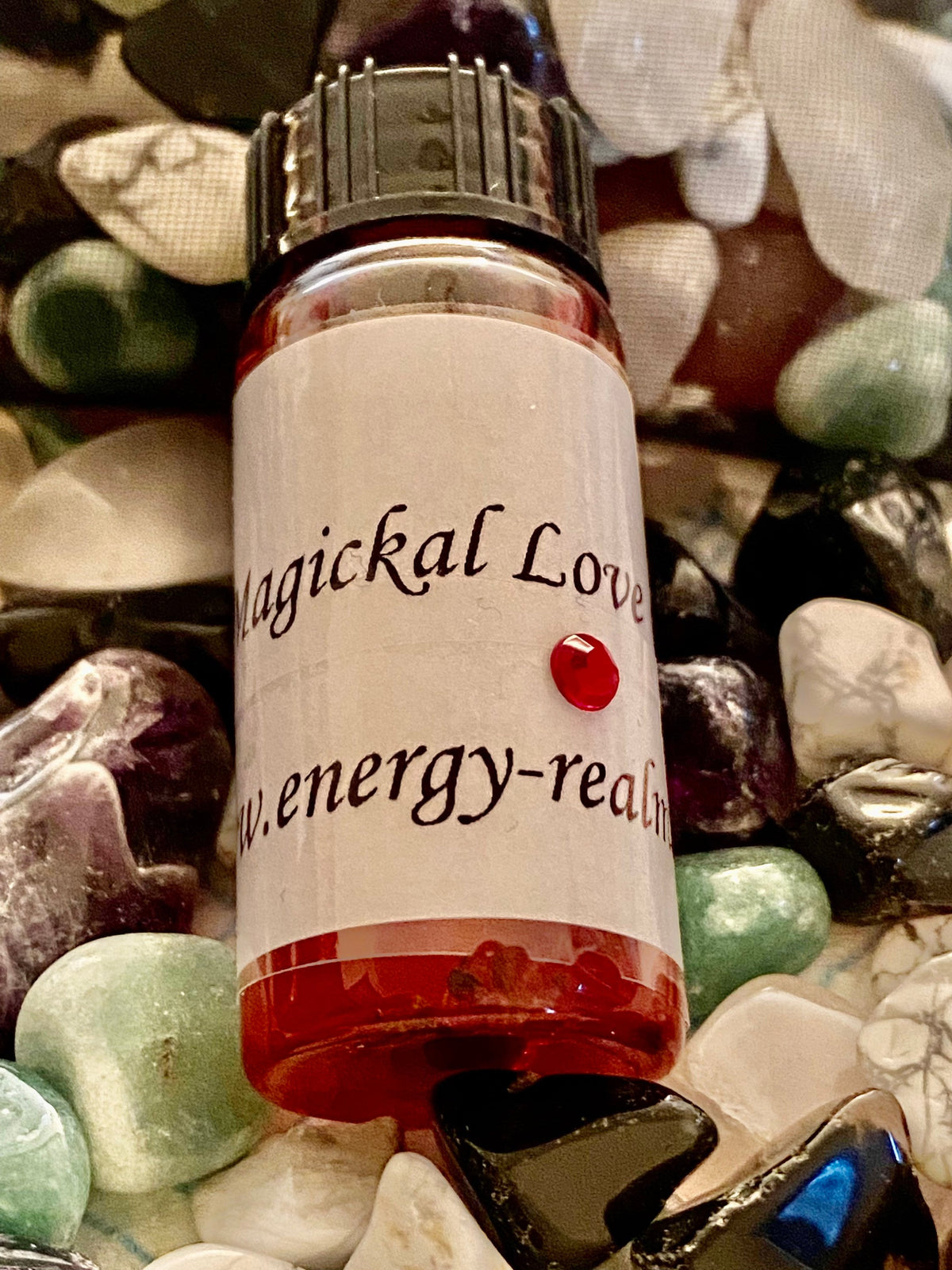 Love Oil: Hoodoo Magickal Perfume, Herbal Infusion (10ml Bottle)