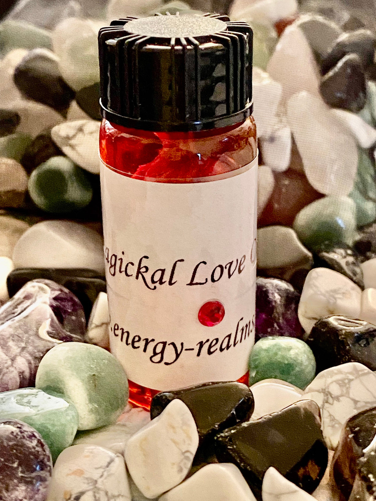 Love Oil: Hoodoo Magickal Perfume, Herbal Infusion (10ml Bottle)