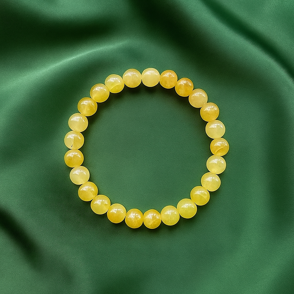 Citrine Crystal Bracelet – Attract Wealth, Prosperity & Success