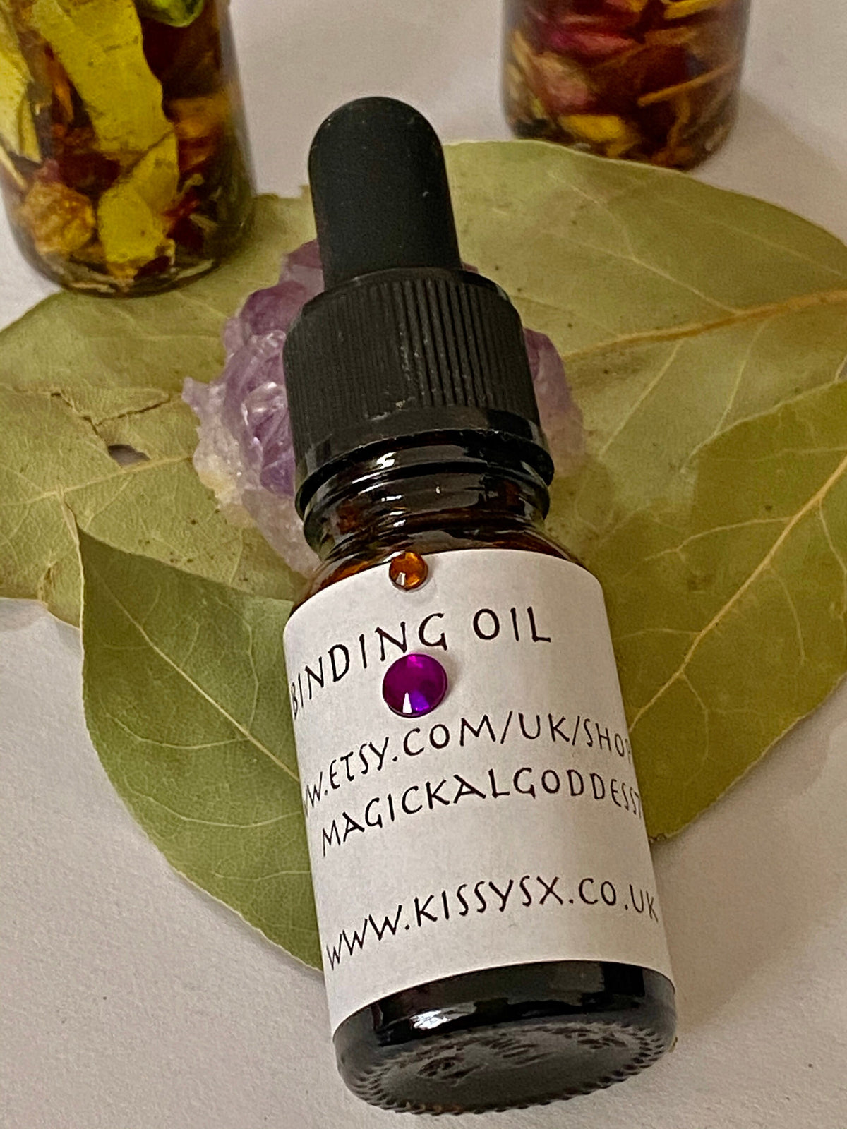 Divine Hoodoo Binding Oil: Herbal Magick Perfume (10ml)