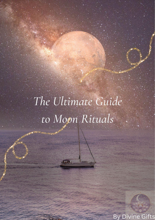 Lunar Harmony: The Ultimate Guide to Moon Rituals | Moon Magic |Holistic Wellness| New Moon | Full Moon| Step-by-Step Rituals | Gift