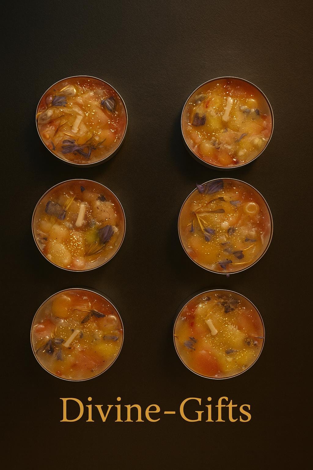 6 Road Opener Candles by Divine Gifts – Handcrafted Spiritual Tealights for Removing Blockages & Manifesting New Opportunities.