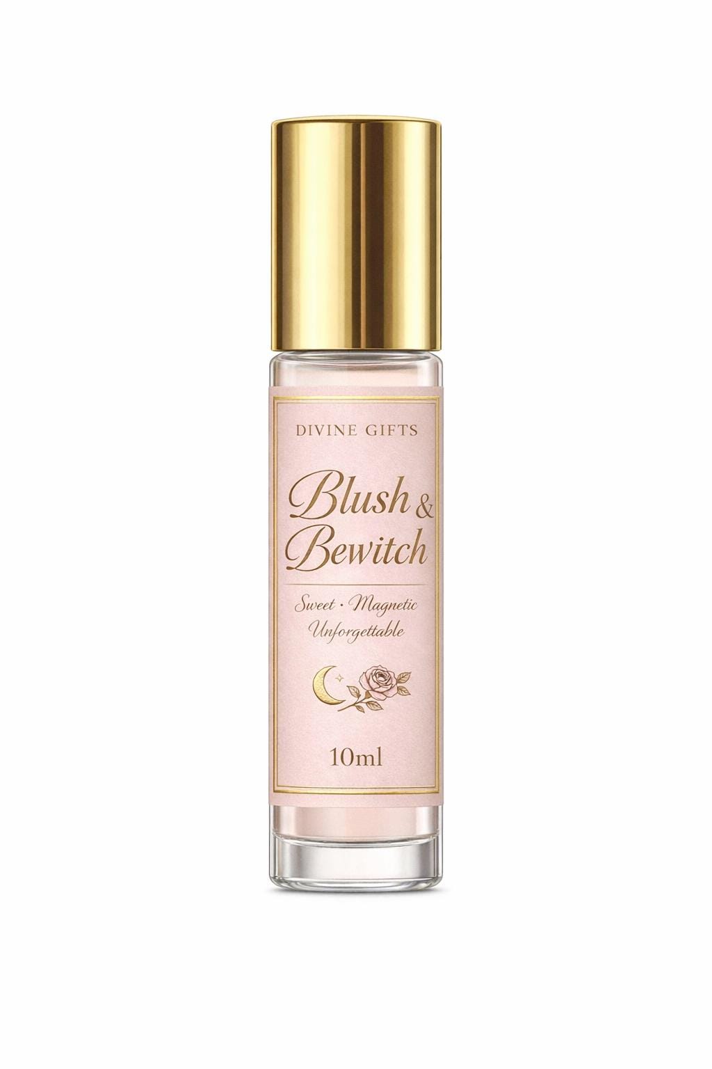Blush & Bewitch Eau de Parfum 30ml |10ml Roll on Feminine Attraction Perfume | Sweet Vanilla Rose Fragrance | Luxury Magnetic Scent