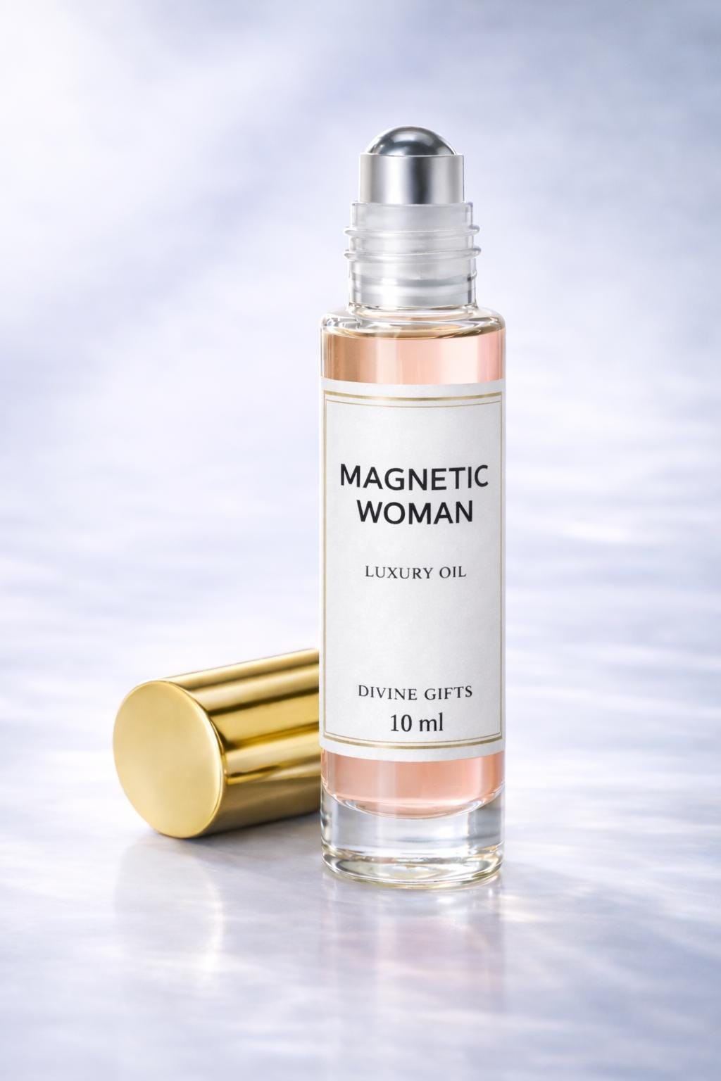 Magnetic Woman Perfume 30ml Spray, Roll-On or Oil Set – Luxury Feminine Fragrance, Vanilla Musk Floral Scent, Romantic Gift for Her