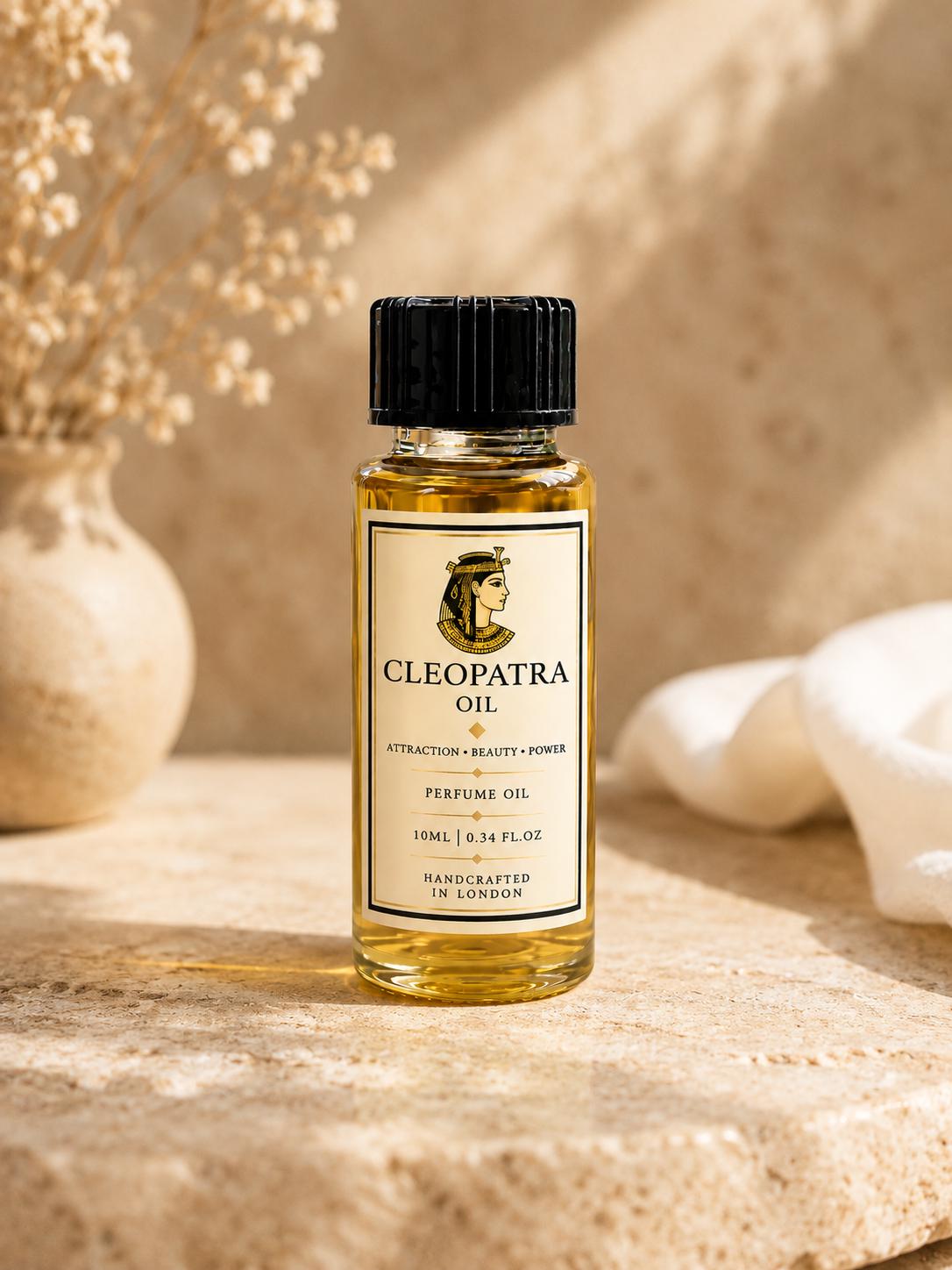 Cleopatra Oil Perfume 10ml | Attraction & Beauty Oil | Luxury Egyptian Inspired Perfume Oil | Feminine Energy Scent - Divine Gifts
