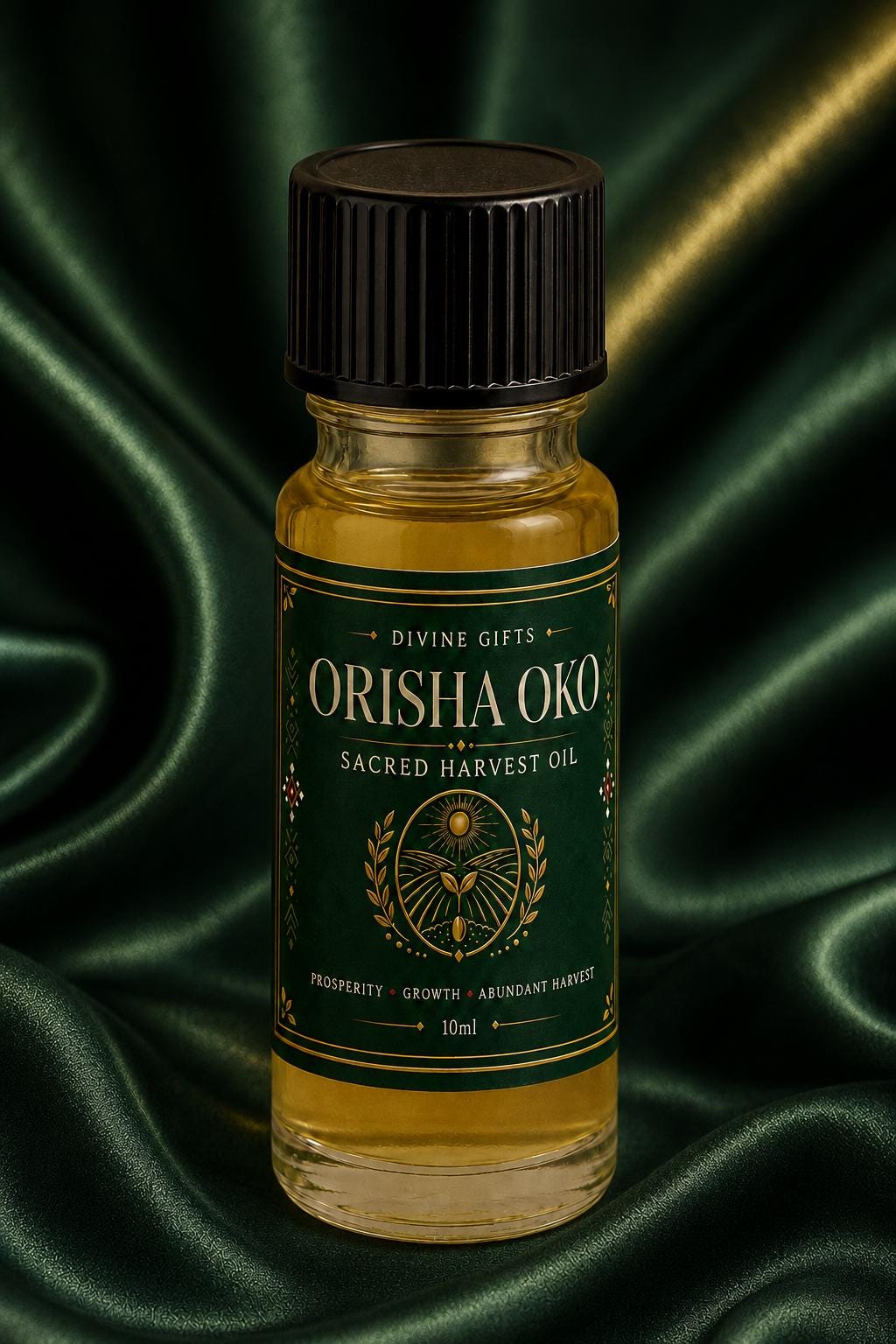 Orisha Oko Sacred Harvest Oil – Prosperity, Growth & Abundance Spiritual Oil 10ml  - Divine Gifts