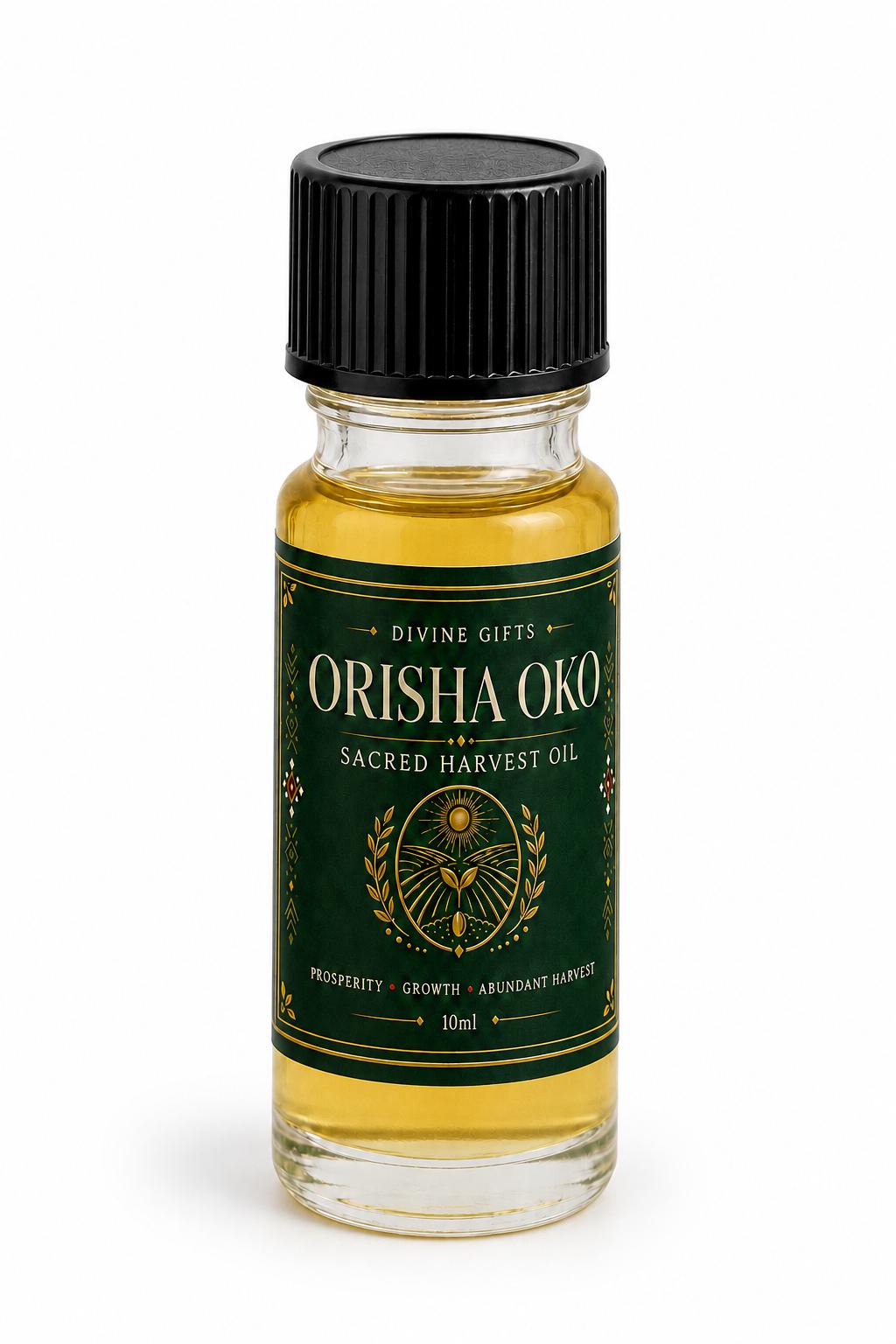 Orisha Oko Sacred Harvest Oil – Prosperity, Growth & Abundance Spiritual Oil 10ml  - Divine Gifts