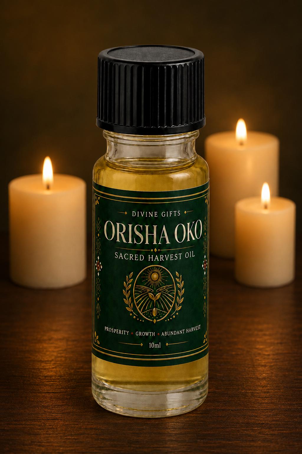 Orisha Oko Sacred Harvest Oil – Prosperity, Growth & Abundance Spiritual Oil 10ml  - Divine Gifts