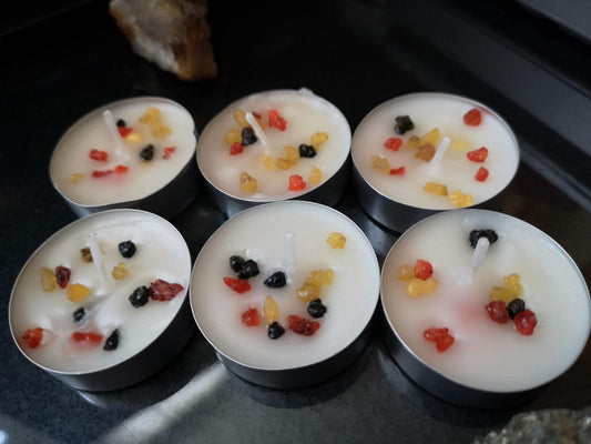 6 x Hoodoo Three Kings Candles Connect with Spirits, Ancestors, Higher Self Magickal Candles - Wiccan - With Herbs and Roots