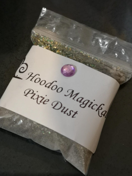 10g Hoodoo Pixie Dust, Invite Mystical Beings to assist you in your Spell Work.