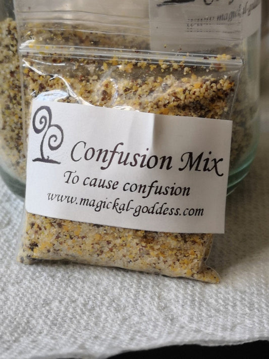 10g Hoodoo Confusion Powder - Handmade Blend - Use to cause confusion in situations