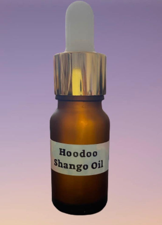 Hoodoo Shango Oil. Use to Provide Power and Strength.