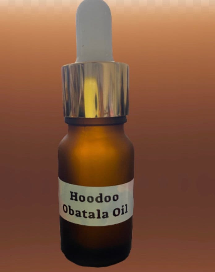 Hoodoo Obatala Oil.  For Cleansing, Purifying, Connecting to higher beings.
